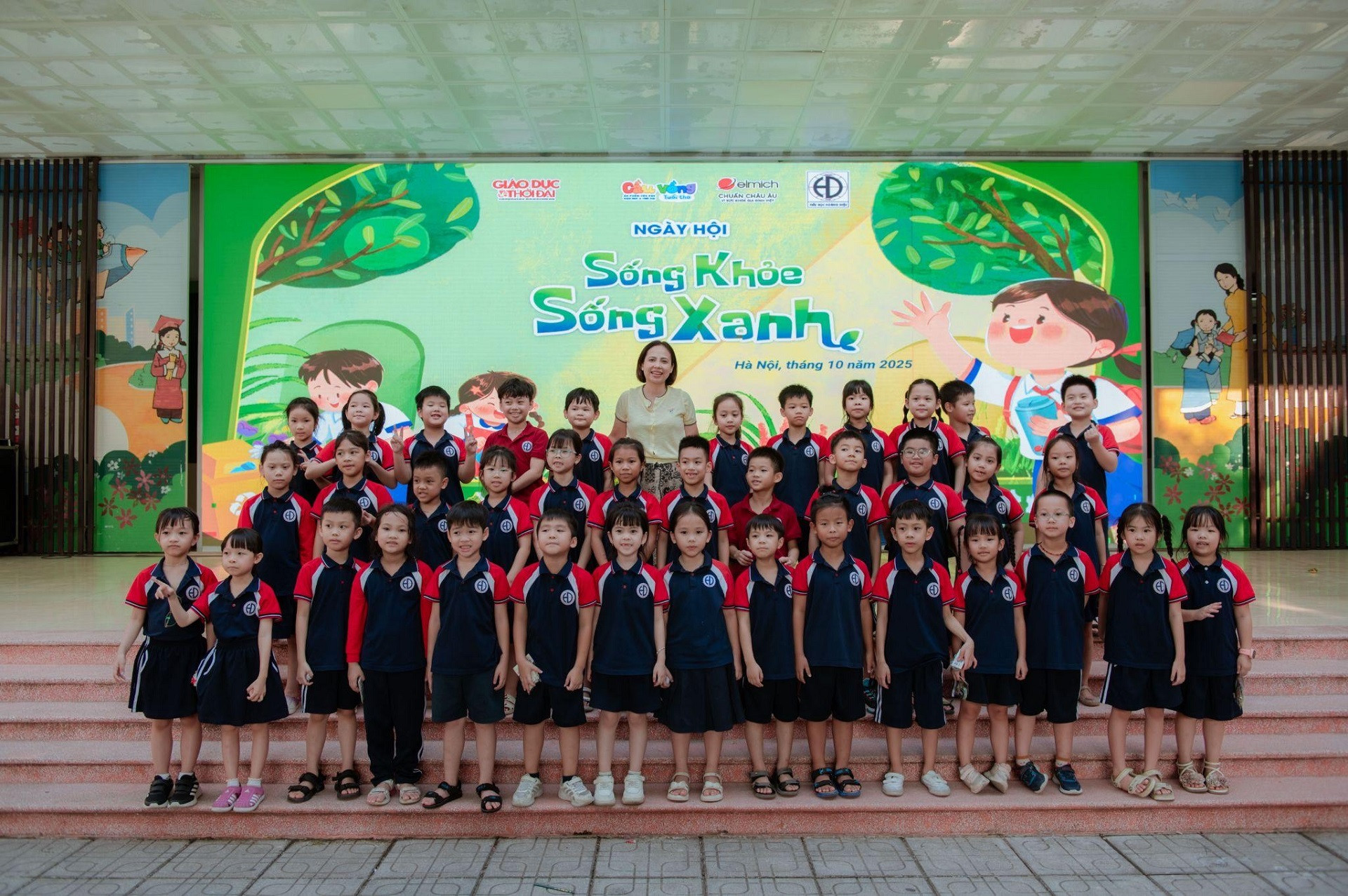 gieo mầm ý thức Sống Khỏe - Sống Xanh