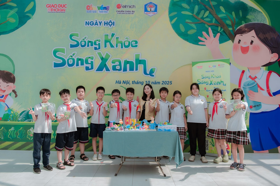 chung tay vun đắp thế hệ học sinh ‘sống khỏe sống xanh’